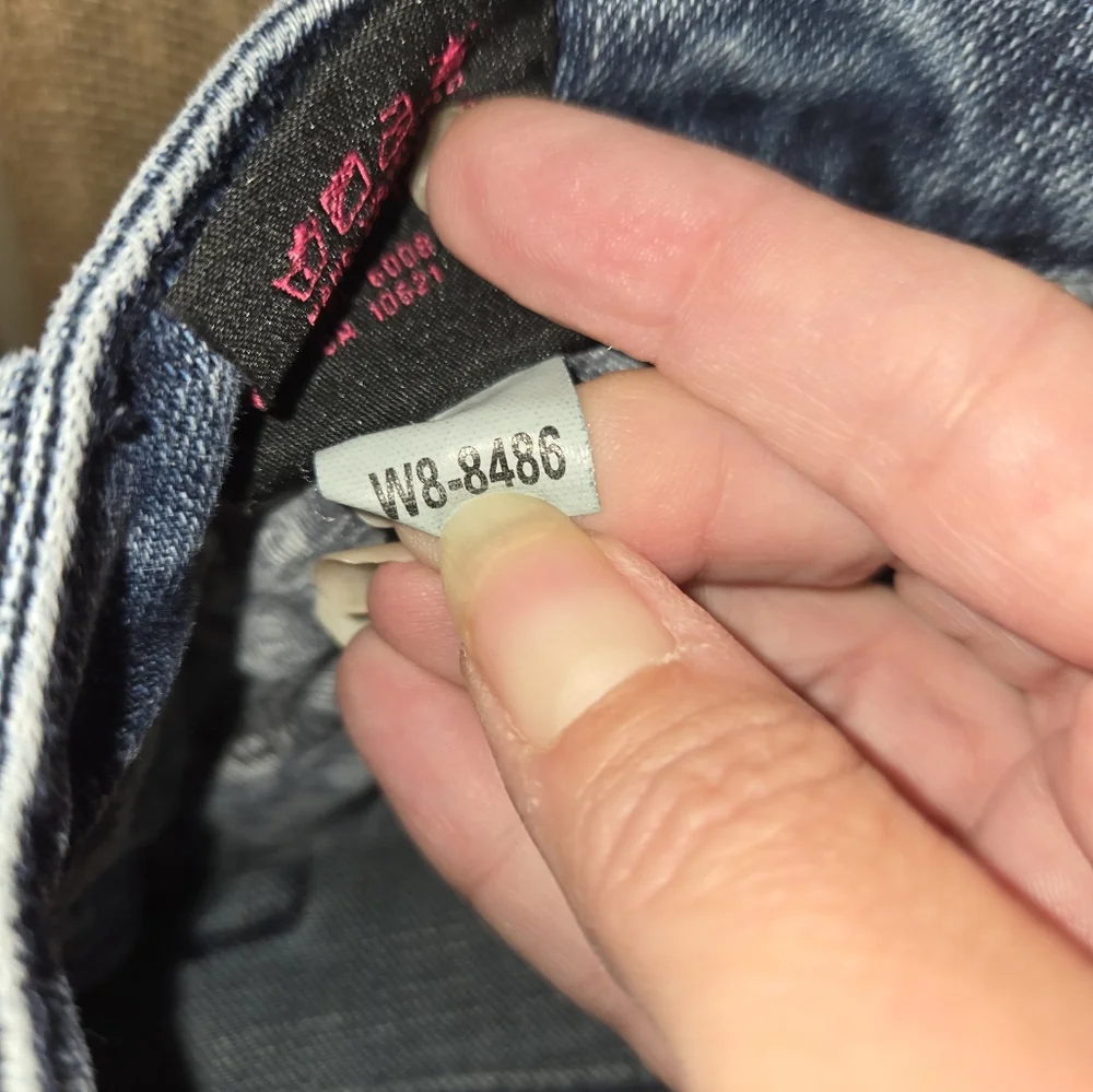 Women's Rock And Roll Cowgirl Classic Blue Women's Jeans Low Rise Size 29 x 30 - Picture 15 of 16